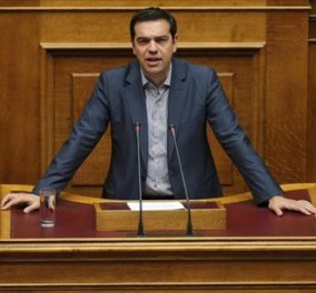 Όλη η ομιλία του Αλέξη Τσίπρα στη Βουλή: Παίρνουμε δύσκολες αποφάσεις - Θα μείνουμε στην Ευρώπη 