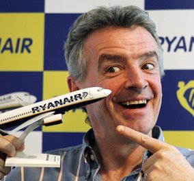 O εκκεντρικός CEO της Ryanair: Ο ελληνικός λαός εξέλεξε «ένα μάτσο παλαβούς» - Τραγική η κατάσταση της χώρας‏