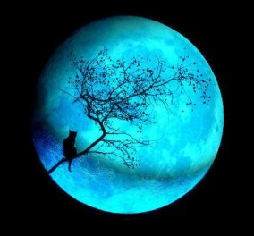 Βίντεο φωτό - Απόψε υποδεχόμαστε τον Αύγουστο με Μπλε Φεγγάρι - Τι είναι η Μπλε Πανσέληνος ή 13η 