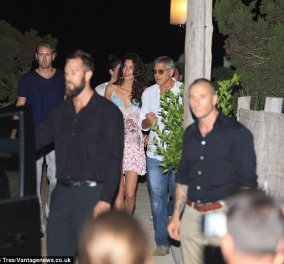 Μεθυσμένοι από έρωτα & την νέα τεκίλα του φίλου τους George & Amal Clooney στην Ίμπιζα