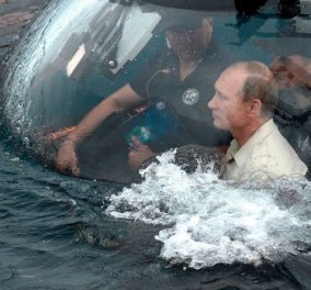 Βίντεο: Ο Πούτιν έκανε κατάδυση με βαθυσκάφος για να δει ένα βυζαντινό ναυάγιο στα ανοιχτά της Κριμαίας 