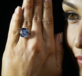 Βlue Moon: Αυτό το μπλε διαμάντι θα "χτυπήσει" τιμή ρεκόρ! 55 εκ. δολάρια σε δημοπρασία  