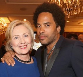 Βίντεο: Όταν η Hillary Clinton μιλάει για το πέος του Lenny Kravitz - Τι άλλο για να εκλεγεί Πρόεδρος ;‏
