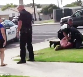 Σοκ από περιστατικό αστυνομικής βίας (βίντεο) σε βάρος 40χρονης γυναίκας με θεατές τα παιδάκια της στις ΗΠΑ  