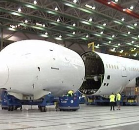 Απίθανο βίντεο: Δείτε πώς κατασκευάζεται ένα Boeing 787-9 σε 4 μόλις λεπτά!