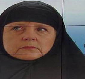Γερμανικό κανάλι έδειξε τη Μέρκελ με παραδοσιακή ιρανική μαντήλα και ξεσήκωσε τα πλήθη