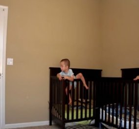 Smile βίντεο: Η μεγάλη απόδραση 2 χαριτωμένων μωρών από την... κούνια - Κυρίως Φωτογραφία - Gallery - Video