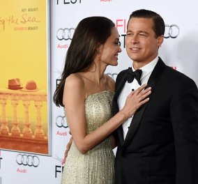 Brad Pitt: Ωραίος παρά ποτέ με black tie στο πλάι της εκθαμβωτικής Angelina - Παγκόσμια πρεμιέρα του The sea στο L.A.