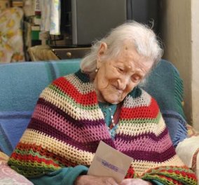 Η γηραιότερη γυναίκα της Ευρώπης γιόρτασε τα 116α γενέθλια της! Το μυστικό της; Δεν διανοείστε