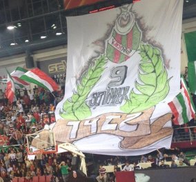 Τα προκλητικά πανό των Τούρκων στο ματς με τον Παναθηναϊκό - Φωτο 