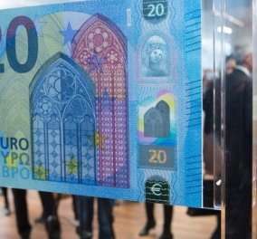 Αύριο κυκλοφορεί το νέο χαρτονόμισμα των 20 ευρώ - Δείτε πως είναι - Κυρίως Φωτογραφία - Gallery - Video