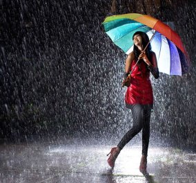 «Χειμωνιάτικος» ο καιρός με βροχές και καταιγίδες - Η θερμοκρασία στους 18 βαθμούς 