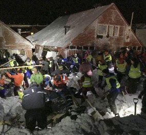 Τραγωδία στη Νορβηγία με αγνοούμενους & τραυματίες από χιονοστιβάδα που καταπλάκωσε 10 σπίτια 