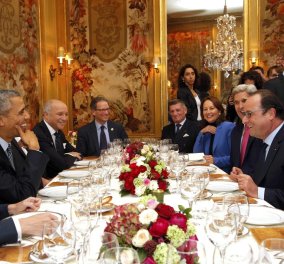 Παρίσι: Συνδιάσκεψη για το Κλίμα – Οι ηγέτες της πολιτικής αλλά και της τεχνολογίας – Τα χαμόγελα και τα 3 αστέρια Michelin στο εστιατόριο - Κυρίως Φωτογραφία - Gallery - Video