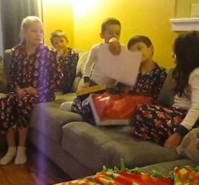 Το πιο γλυκό βίντεο: Η στιγμή που 3 ορφανά πήραν το δώρο των Χριστουγέννων - Κυρίως Φωτογραφία - Gallery - Video