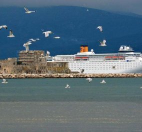 Το Costa Neoclassica έπιασε λιμάνι - Tο Ναύπλιο & το Μπούρτζι σε εκπληκτικά κλικς