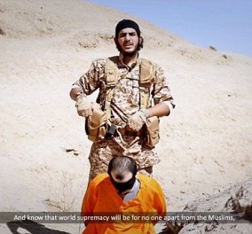 Το Λονδίνο επόμενος στόχος των τζιχαντιστών ISIS; Ανατριχιαστικό βίντεο με τον τρομοκράτη του Παρισιού να αποκεφαλίζει - Κυρίως Φωτογραφία - Gallery - Video