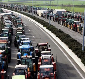 Αμετακίνητοι στα μπλόκα τους οι αγρότες - Ποιους δρόμους, πότε και για πόσο θα κλείσουν - Κυρίως Φωτογραφία - Gallery - Video