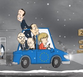 Ο Τσίπρας σε κλουβί & η Μέρκελ.... στο τιμόνι: Το καυστικό σκίτσο της Politico για τον Αλέξη - Κυρίως Φωτογραφία - Gallery - Video