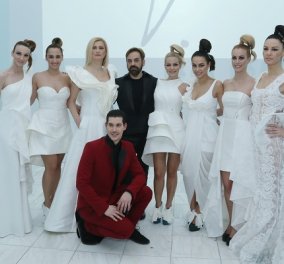 Όλα όσα έγιναν στο λαμπερό fashion show του Paris Valtadoros - Πλήθος επωνύμων στο catwalk με πρωταγωνίστρια της βραδιάς την Ραχήλ Μακρή