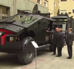 Βίντεο: Ο Ρωσικός στρατός προσέλαβε τον... Μπάτμαν! Δείτε το καινούργιο όχημα που θυμίζει "Batmobile"  - Κυρίως Φωτογραφία - Gallery - Video