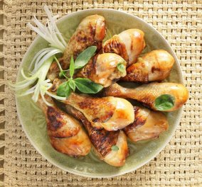 Κινέζικο κοτόπουλο στο φούρνο με σόγια και μέλι - Υπέροχη & πεντανόστιμη συνταγή από τον Χριστόφορο Πέσκια