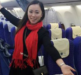 Νεαρή υπερτυχερή Κινέζα ταξίδεψε στο αεροπλάνο ολομόναχη με πιλότους και αεροσυνοδούς  συνεπιβάτες - Φωτό & βίντεο - Κυρίως Φωτογραφία - Gallery - Video
