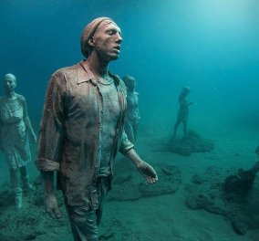 Ιδού το πρώτο υποβρύχιο μουσείο της Ευρώπης:  Εντυπωσιακές φωτό