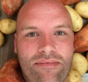 O Andrew θα τρέφεται για έναν χρόνο μόνο με πατάτες για να χάσει κιλά και να... αποκτήσει θαυμαστές στα social media - Κυρίως Φωτογραφία - Gallery - Video