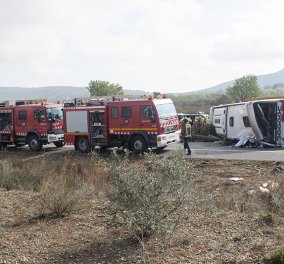 Τραγωδία με τις 13 φοιτήτριες στην Ισπανία: Ο οδηγός του λεωφορείου μάλλον αποκοιμήθηκε  