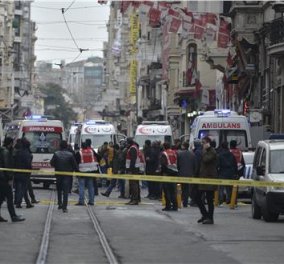 Βίντεο με κοντινή λήψη: Ο βομβιστής αυτοκτονίας στην Κωνσταντινούπολη την ώρα του αποτρόπαιου έργου