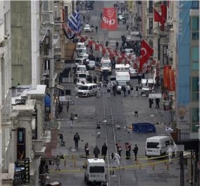 Τρόμος ξανά στην Τουρκία: Έκρηξη με 5 νεκρούς & 36 τραυματίες στο κέντρο της Κωνσταντινούπολης