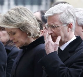  Βρυξέλλες: Λύγισε το βασιλικό ζεύγος του Βελγίου - Τα δάκρυα του Βασιλιά Φίλιππου & της Βασίλισσας Ματθίλδη  - Κυρίως Φωτογραφία - Gallery - Video