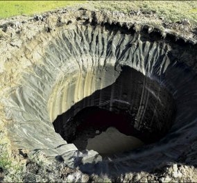 Οι μυστηριώδεις κρατήρες της Σιβηρίας κρύβουν μια ωρολογιακή βόμβα για όλο τον πλανήτη - Δείτε το γιατί - Κυρίως Φωτογραφία - Gallery - Video