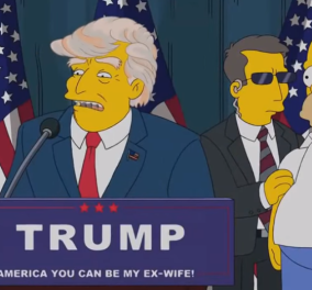 Και όμως! Σε επεισόδιο των Simpsons ο Τραμπ έγινε Πρόεδρος των ΗΠΑ - Τι λέει ο σεναριογράφος - Κυρίως Φωτογραφία - Gallery - Video
