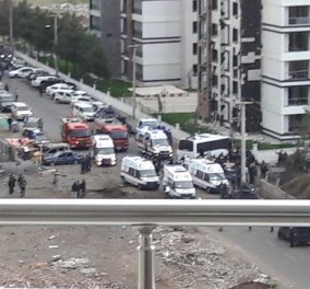 Τουρκία: Ισχυρή έκρηξη στην πλατεία Ντιγιαρμπακίρ - Τουλάχιστον 4 νεκροί & 10 τραυματίες - Κυρίως Φωτογραφία - Gallery - Video