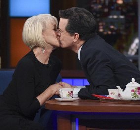 Ποιο άντρα - παρουσιαστή φίλησε στο στόμα η Έλεν Μιρέν & έγινε χαμοοός; Το ονειρευόταν χρόνια  - Κυρίως Φωτογραφία - Gallery - Video
