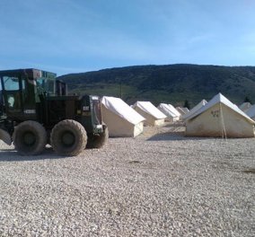 Ένταση στον καταυλισμό προσφύγων στον Κατσικά Ιωαννίνων - Απειλούν να φύγουν οι πρόσφυγες