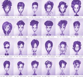 Όλα τα θρυλικά χτενίσματα του Prince από το 1978 έως το 2013 σε 15 απίθανες φωτό - Δείτε τις