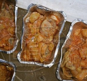Δείτε τις φώτο από το μουχλιασμένο φαγητό στην Ειδομένη 