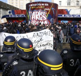 Παρίσι: Απίστευτο ξύλο, συλλήψεις & διαδηλώσεις νέων για τα εργασιακά- Φώτο & βίντεο   