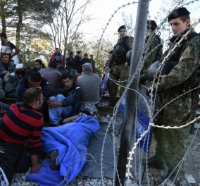 Οι Σκοπιανοί σήκωσαν το φράχτη και έσπρωξαν πίσω στην Ελλάδα 25 πρόσφυγες που είχαν περάσει νόμιμα τα σύνορα