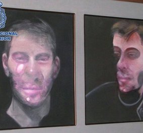 Ισπανία: Η αστυνομία συνέλαβε 7 ύποπτους για την κλοπή 5 πινάκων του Francis Bacon - Η αξία τους ξεπερνά τα 25 εκατ. ευρώ - Κυρίως Φωτογραφία - Gallery - Video