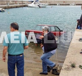 Απίστευτη απόπειρα αυτοκτονίας στην Αμαλιάδα - 54χρονος έπεσε στην θάλασσα  - Κυρίως Φωτογραφία - Gallery - Video