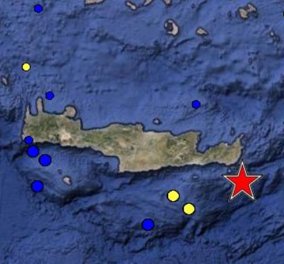 Ισχυρός σεισμός 5,5 Ρίχτερ στην Κρήτη - Προειδοποίηση για τσουνάμι τοπικής εμβέλειας - Κυρίως Φωτογραφία - Gallery - Video