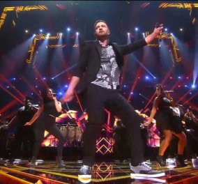 Η εντυπωσιακή εμφάνιση του Τζάστιν Τίμπερλεϊκ στη σκηνή της Eurovision - Απογείωσε το κοινό της Ευρώπης ο Αμερικανός σταρ