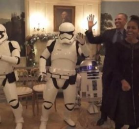 Ξέφρενος χορός: Βίντεο - Οι Ομπάμπα χορεύουν με τους Stormtroopers του Star Wars 