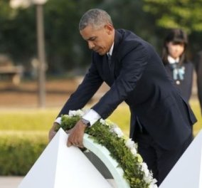 Live: Η ιστορική επίσκεψη του Μπάρακ Ομπάμα στη Χιροσίμα - Οι δηλώσεις και όλο το ρεπορτάζ