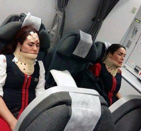Φωτό: Η ώρα των τρομακτικών αναταράξεων πάνω στο αεροσκάφος της Avianca - Αίματα παντού & τρόμος