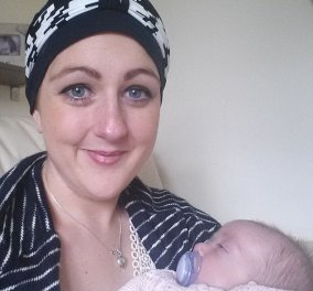 Η ιστορία της 28χρονης Kirsty: Γέννησε 9 εβδομάδες νωρίτερα γιατί είχε καρκίνο  - Κυρίως Φωτογραφία - Gallery - Video